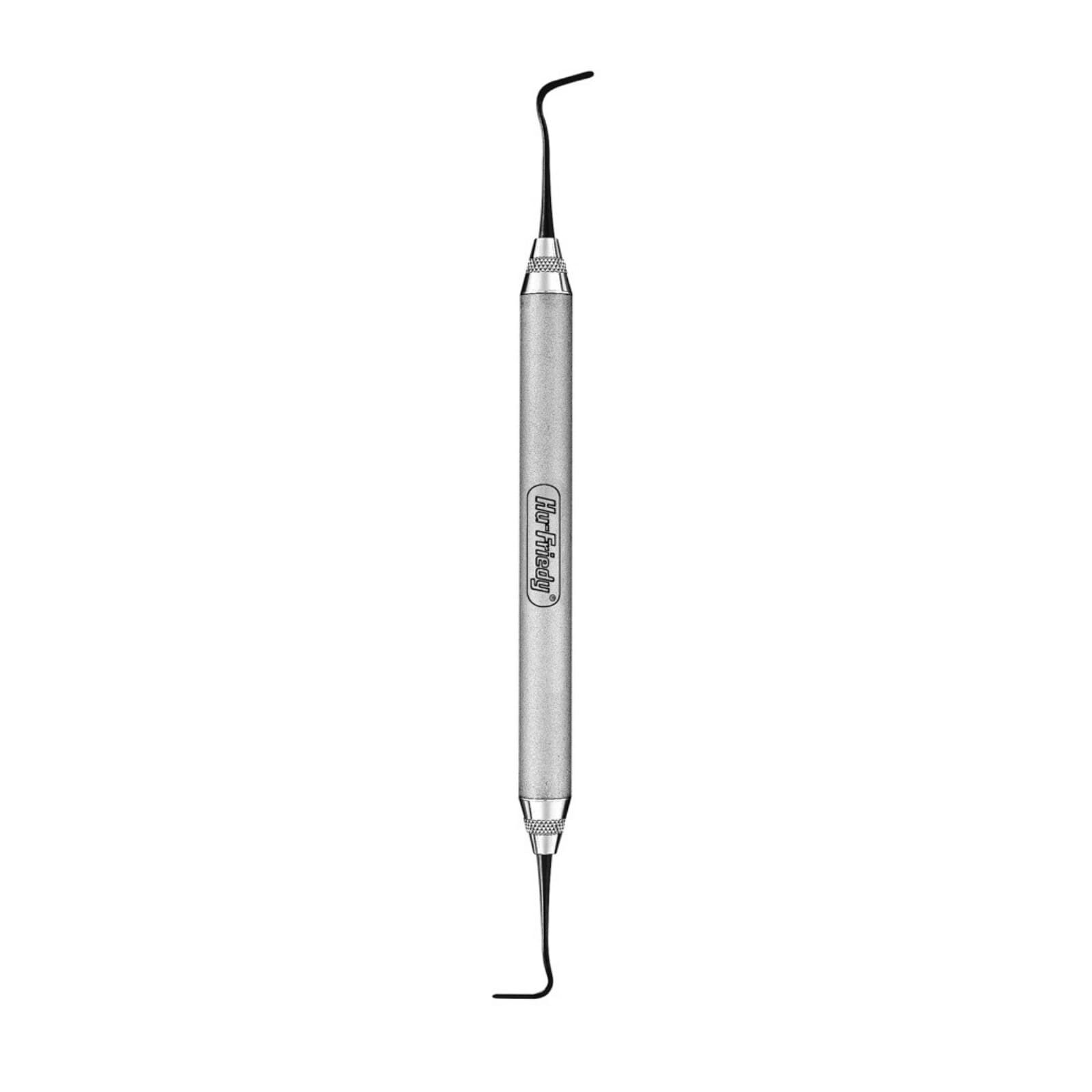 Hu-Friedy Goldstein Flexi-Thin Composite Instrument, Mini 4, XTS Smooth Satin Steel, Double-Ended, TNCIGFTMI4 thumbnail 3