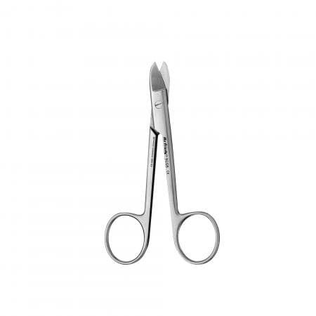 Hu-Friedy Crown & Gold Scissors, Straight, 4.75" (12 cm), SCGS thumbnail 2