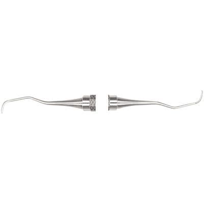 Hu-Friedy Mini-Five Gracey Curette 1/2 Rigid, Double End, #7 Satin Steel Colours Handle, SAS1/2R7 thumbnail 2