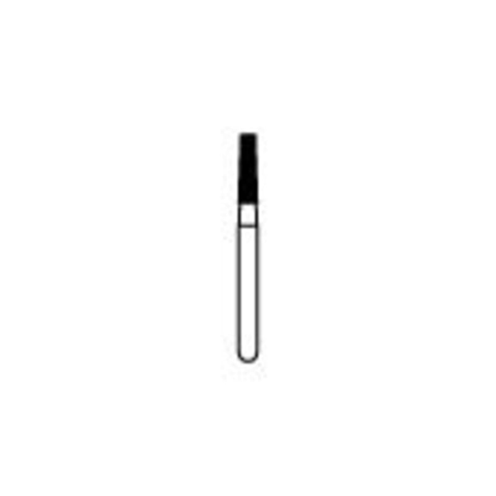 NTI Diamond Bur, FG, Taper Flat End, #C846, 1.6 mm Diameter, 6.0 mm Length, Coarse, Green Ring, 5/Pk, C846-016 thumbnail 7