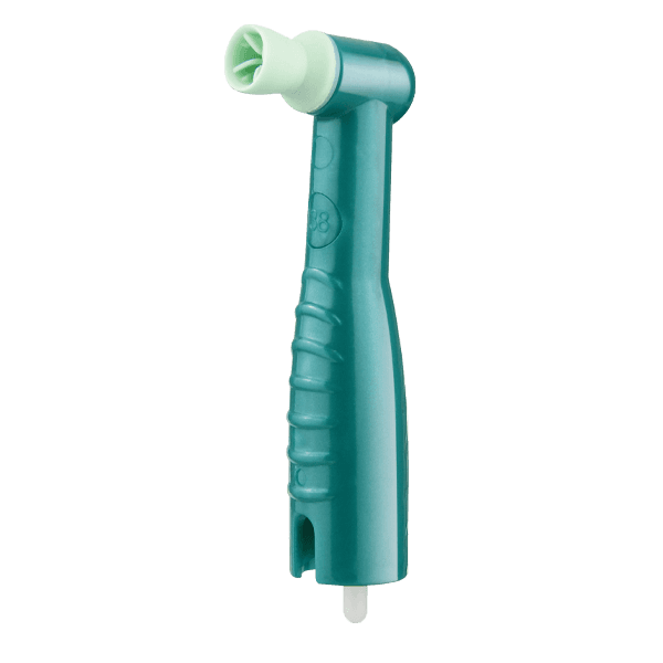 ProAngle Ergo Disposable Prophy Angle, Soft Cup, Teal/Green, Latex-Free, 500/Box, 168-500 thumbnail 7