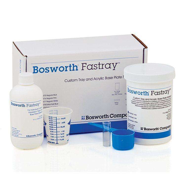 Keystone Fastray Powder & Liquid Custom Tray Acrylic Kit, Extra-Fast Set, Pink, 1 lb Powder + 8 oz Liquid, 0921379 thumbnail 2
