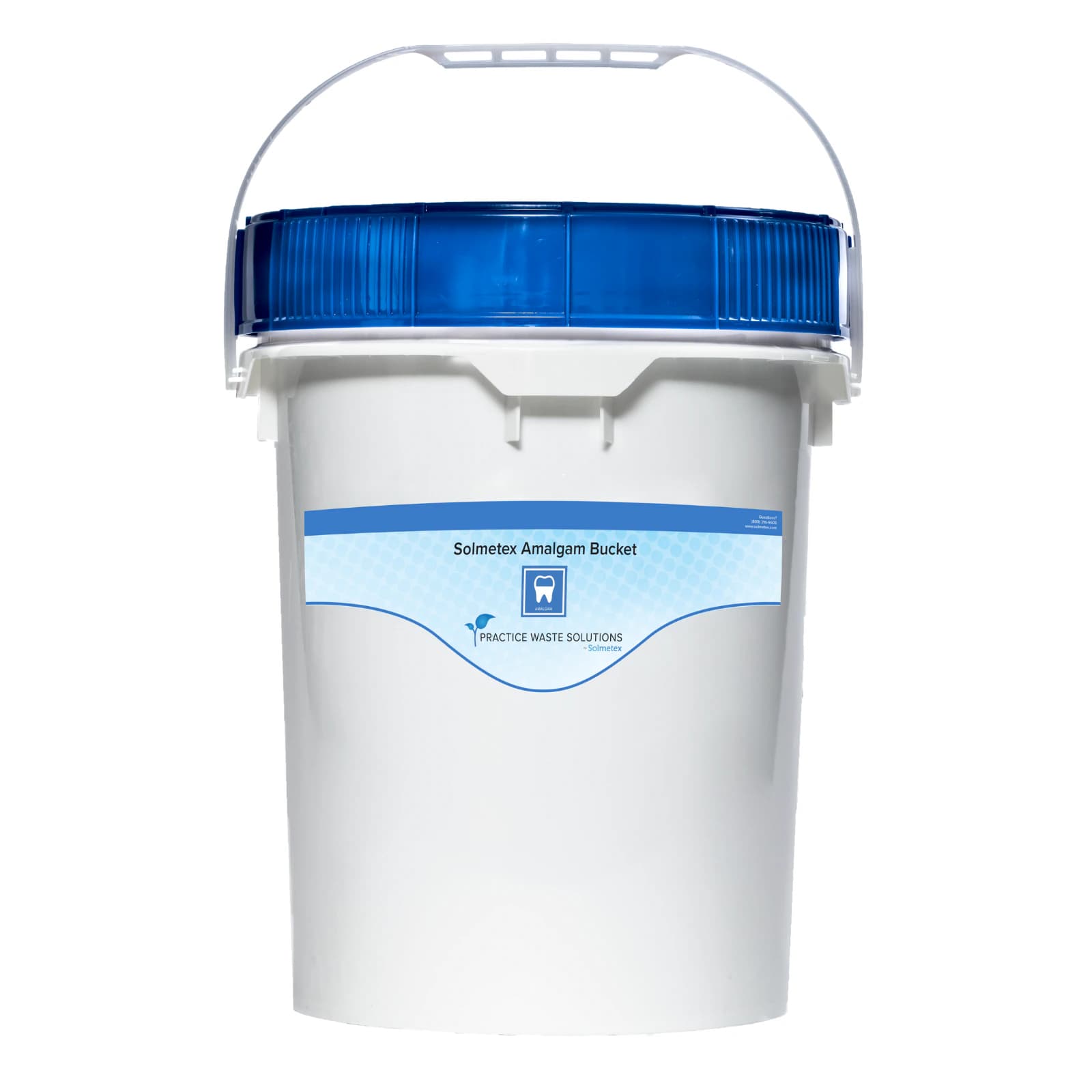 Solmetex Practice Waste Solutions Amalgam Recycling Bucket, 5 Gallon, 1/Pk, PWS-AB-5 thumbnail 3