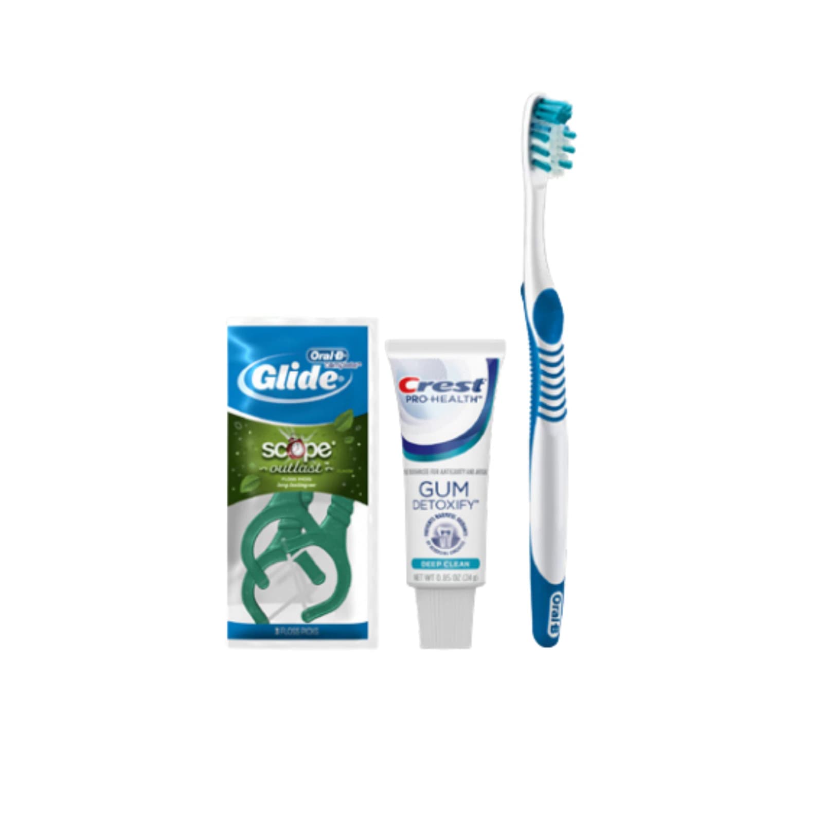 Crest Oral-B Daily Clean Solution Manual Bundle with Glide + Scope Floss Picks, 72/Case, 80734958 thumbnail 4