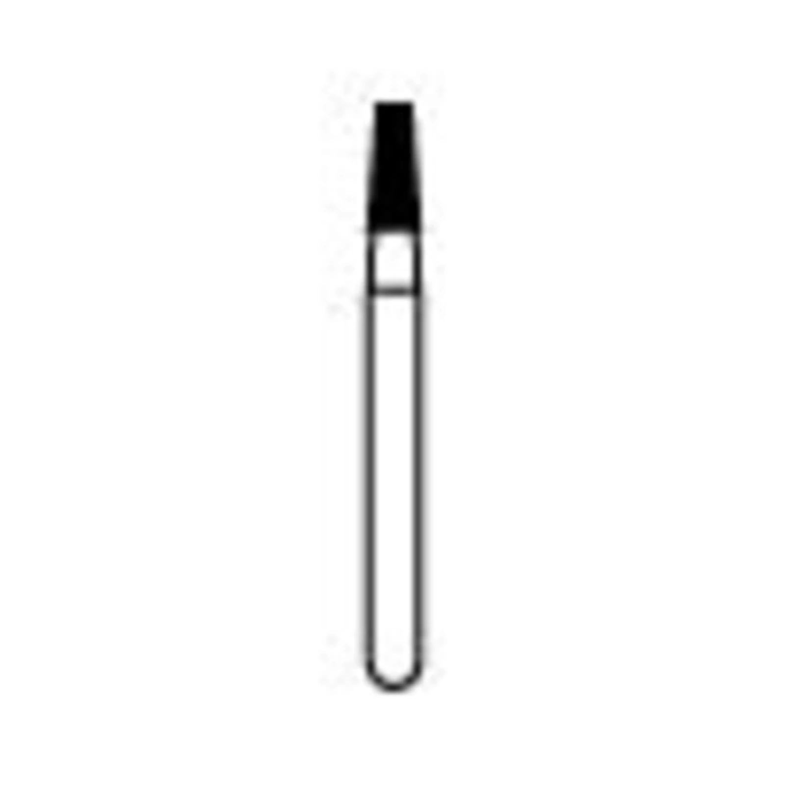 NTI Diamond Bur, FG, Taper Flat End, # C845, 1.6 mm Diameter, 4.0 mm Length, Coarse, Green, 5/Pk, C845-016 thumbnail 3