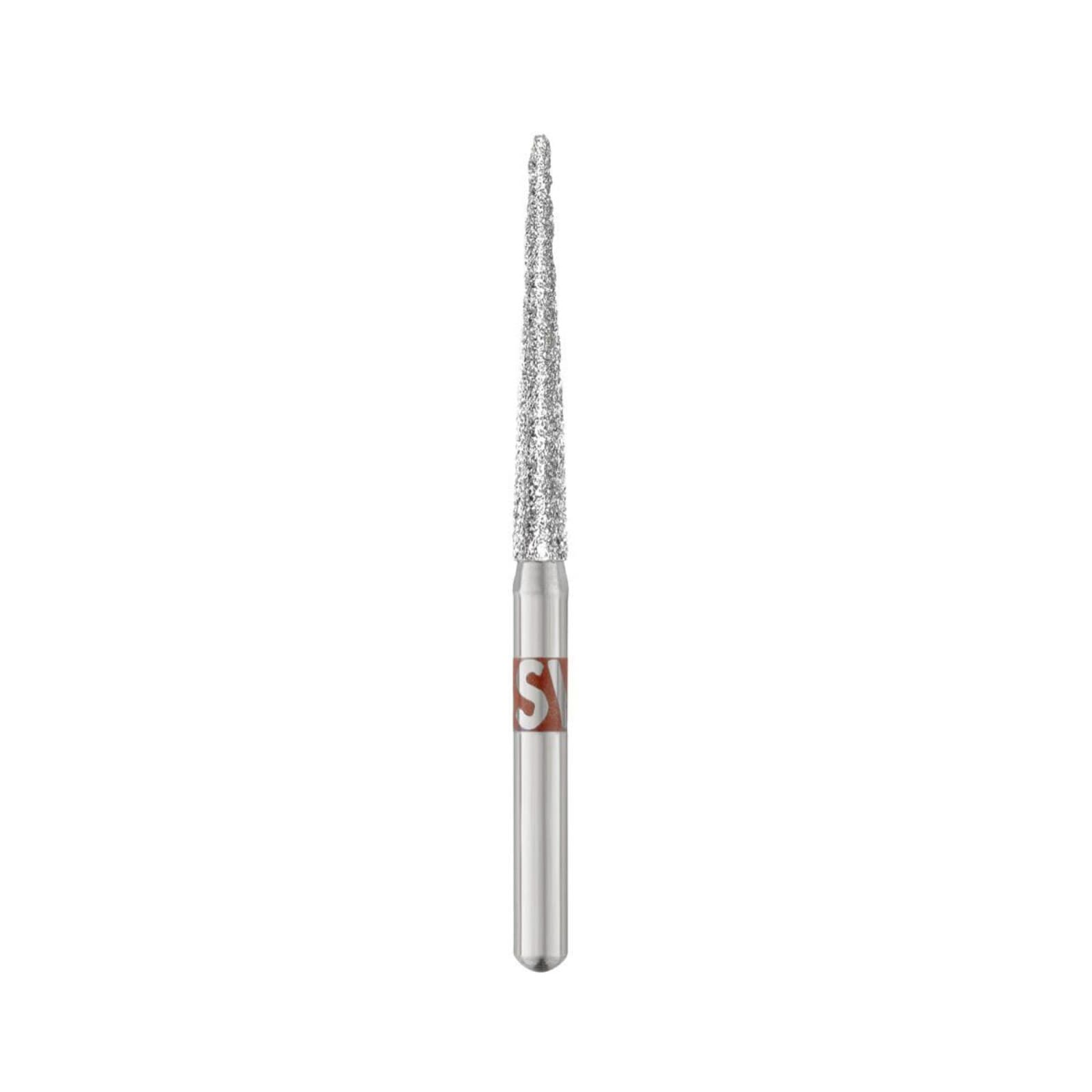 SS White Revelation Diamond Bur 859-018F, Fine Grit, Friction Grip, Needle Shape, 5/Pk, 91327-5 thumbnail 2