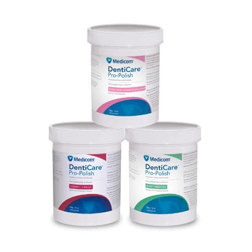 DentiCare Pro-Polish Prophy Paste, Cherry, Medium Grit, 340g Jar, Medicom 10031-MCH thumbnail 2