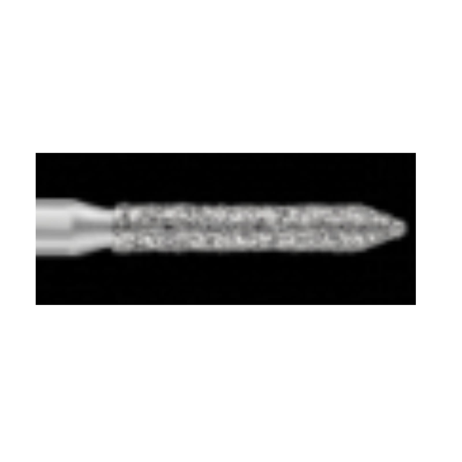 SS White Piranha Single-Use Diamond Bur, Beveled Cylinder, Medium Grit, FG 885-014M, 25/Pk thumbnail 2
