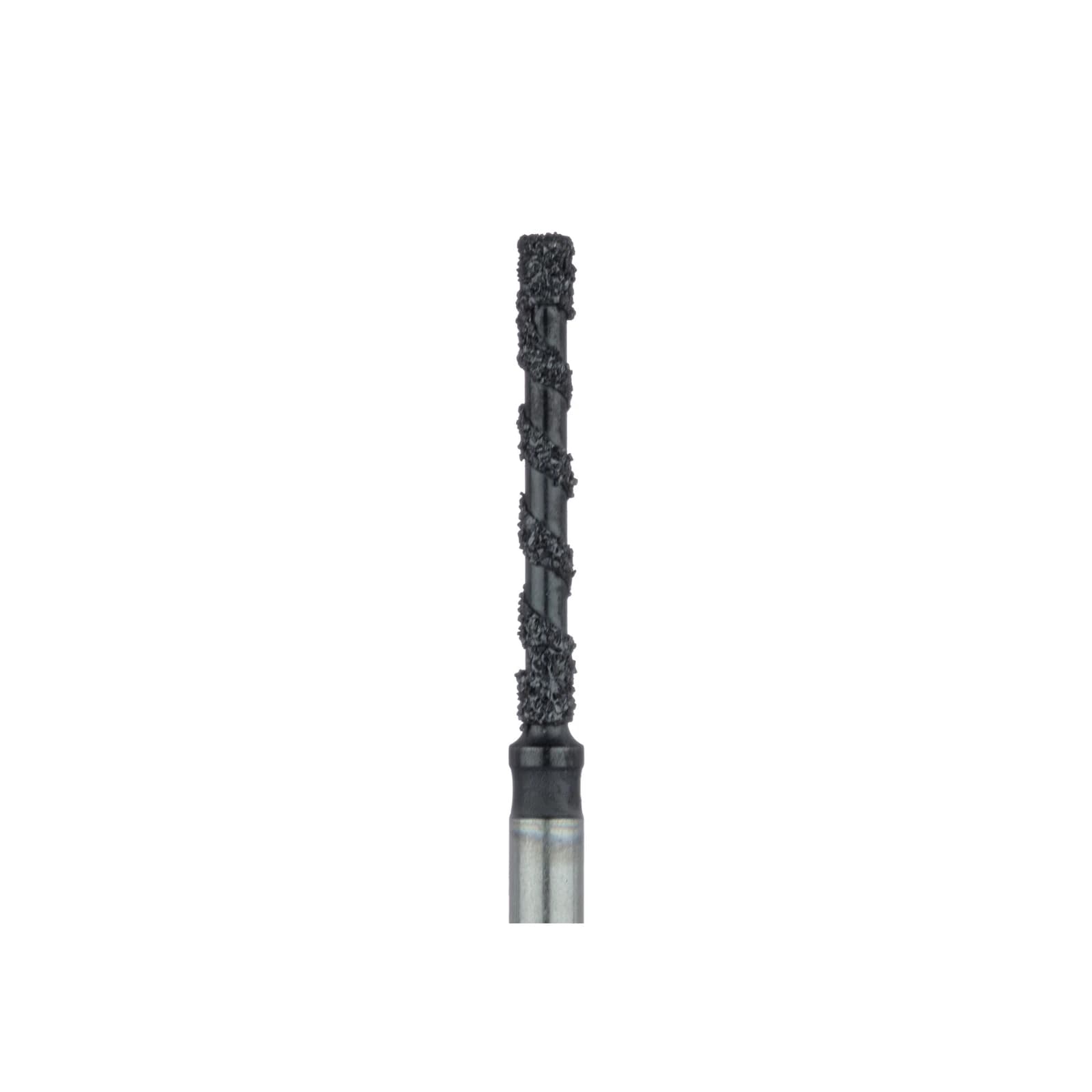 Meisinger Black Cobra Diamond Bur, Super Coarse, Long Flat End Cylinder, FG, 1.2mm, 5/Pack, B837L-012 thumbnail 3