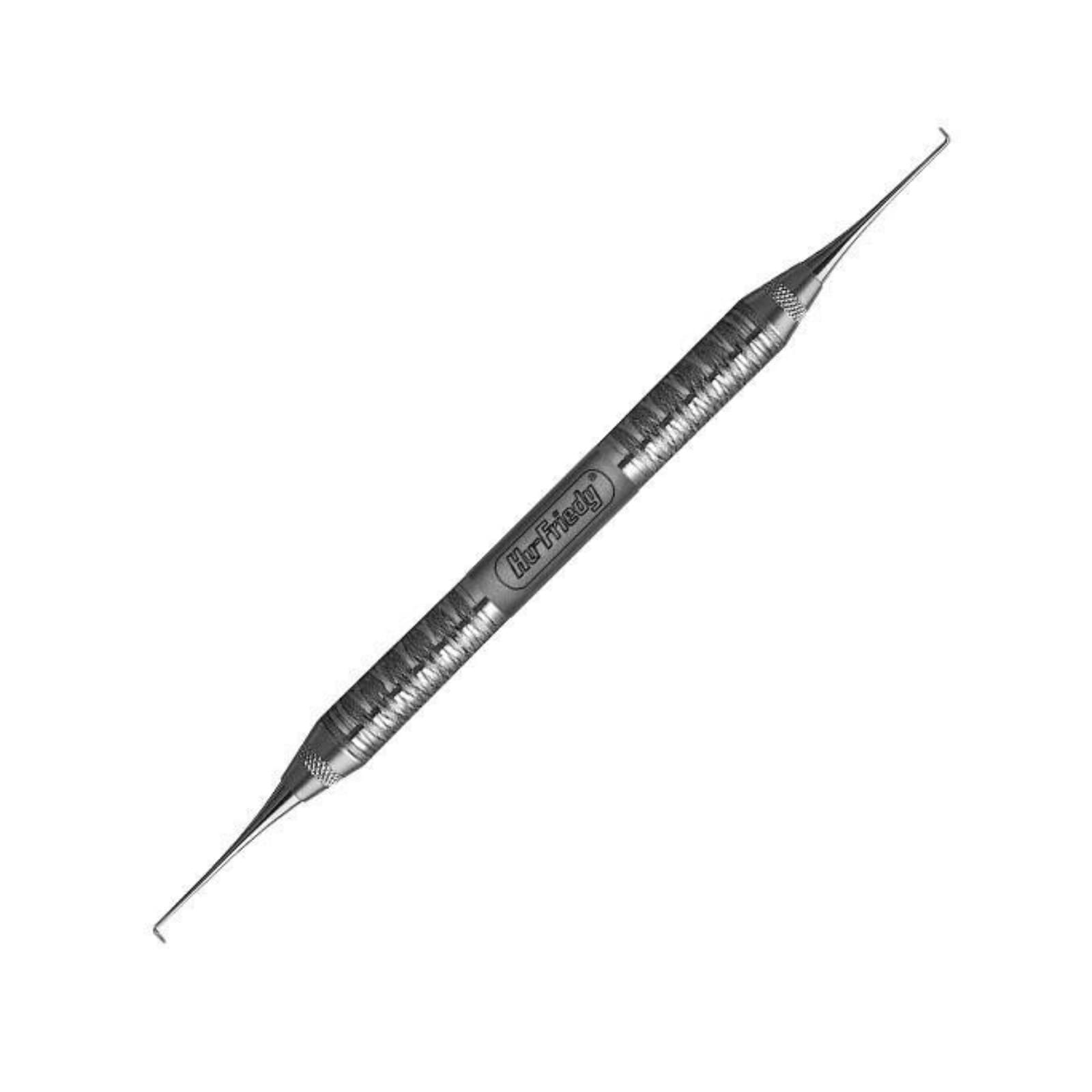 Hu-Friedy Morse 0/00 Double-End Sickle Scaler, #6 Satin Steel Handle, SM0/006 thumbnail 3