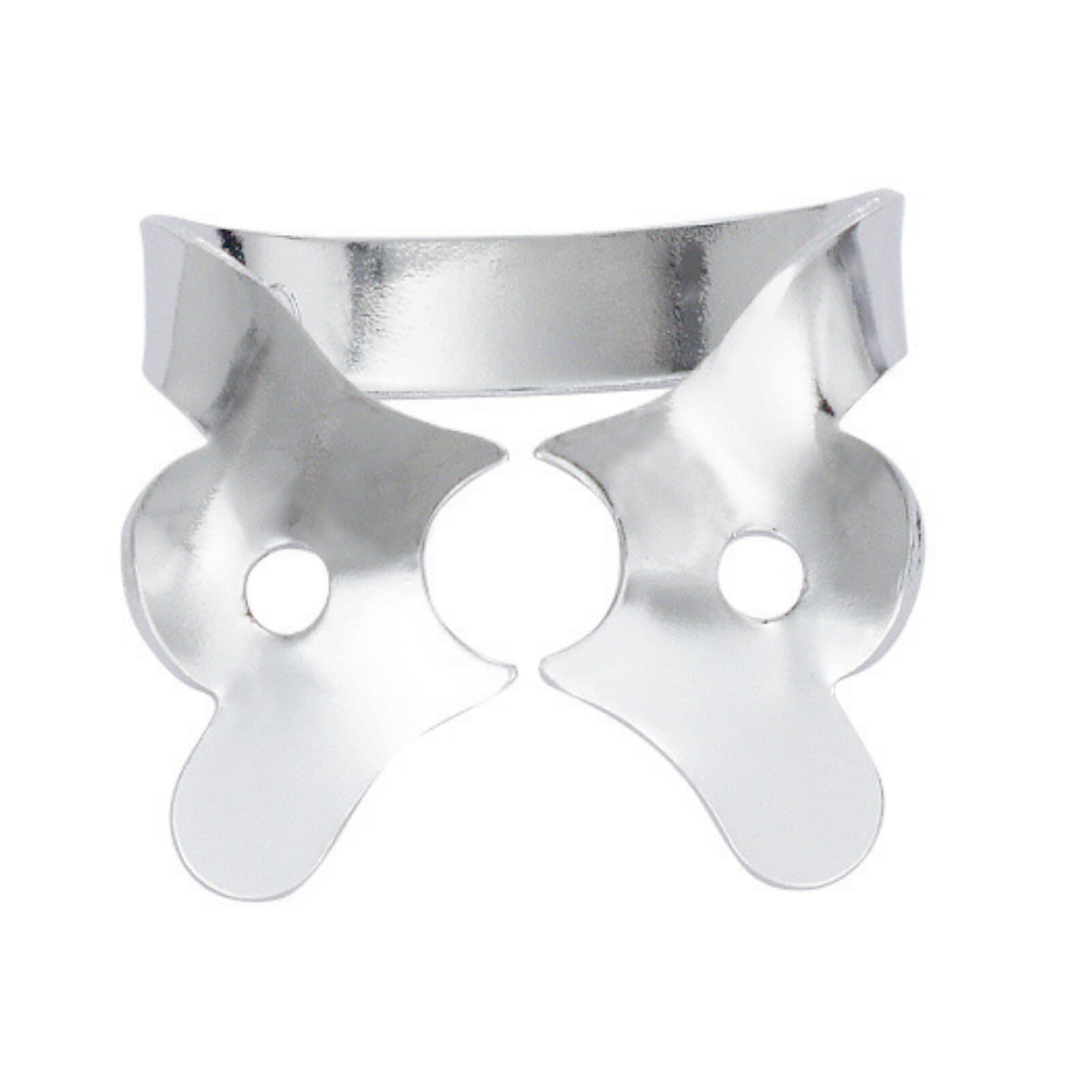 Hygenic Gloss Finish Winged Rubber Dam Clamp #4, Small Upper Molars/Deciduous, 1 Each, H02704 thumbnail 3