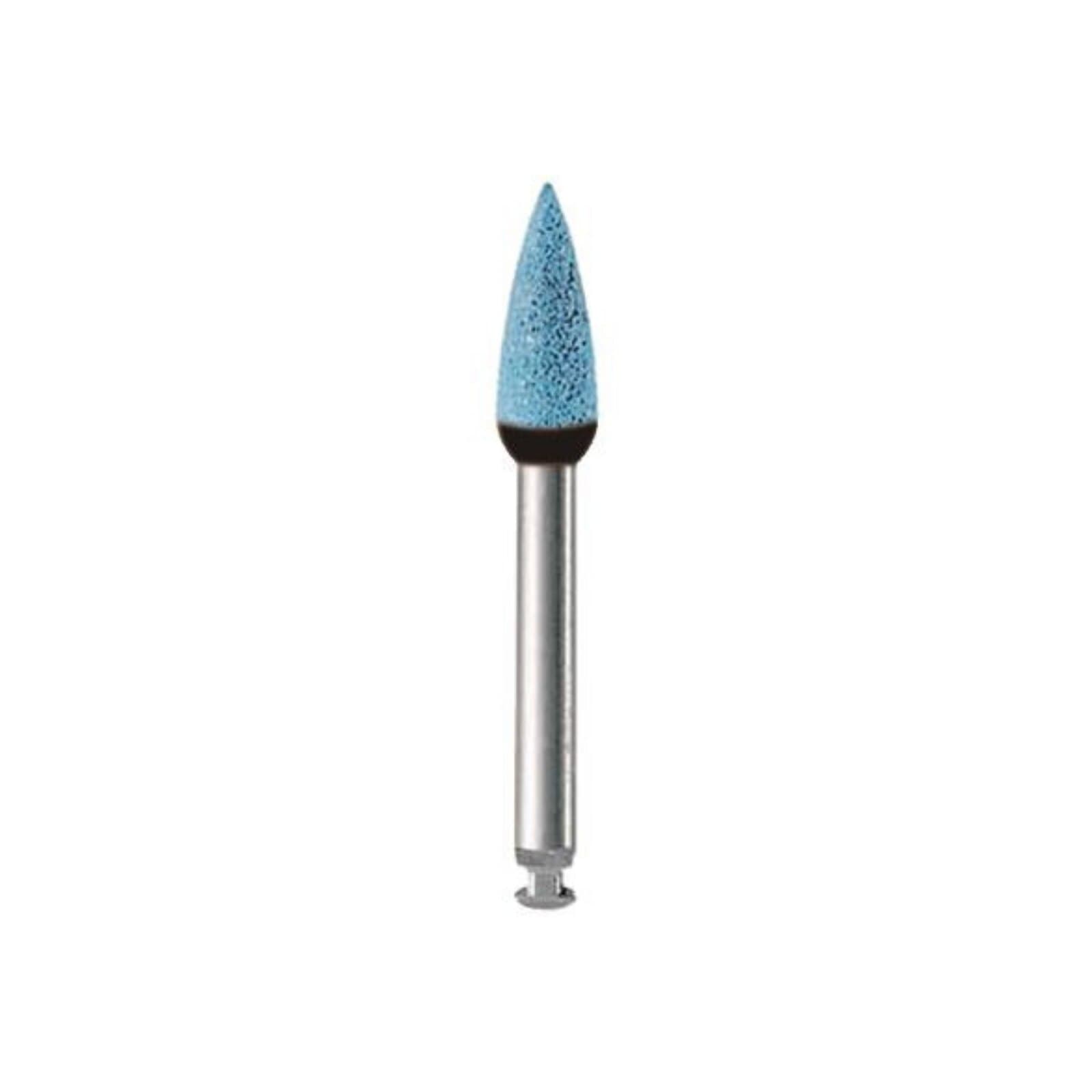 Alpen Polisher Ceramic Plus, Flame Shape, Ultra Fine Grit, HP Shank, 5/Pkg, Ref 230351HP thumbnail 2