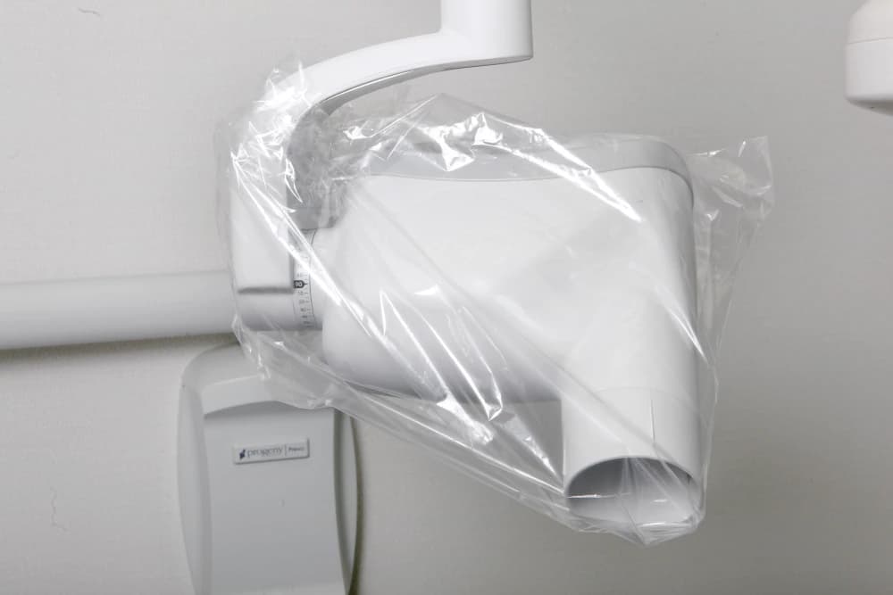 Brixton X-Ray Head Protector Sleeves, 15" x 26", Clear, 250/Box, Filmtech - Brixton X-Ray Sleeves 15" X 26" 250/Pk - Image 1