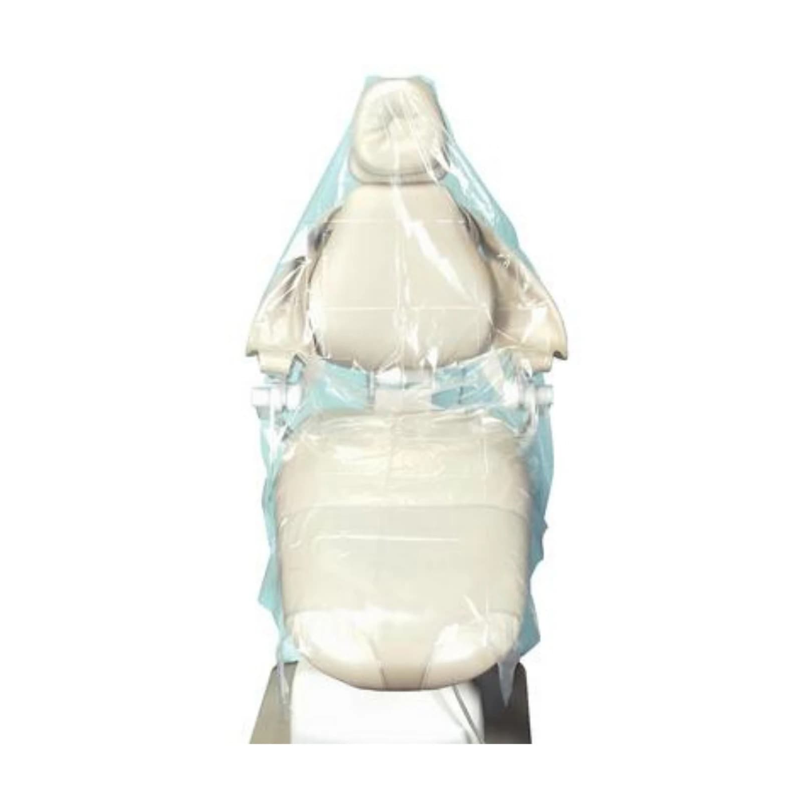 Plasdent Full Plastic Chair Cover Sleeves, 33" x 54", Clear, 200/Box, PS105 thumbnail 9