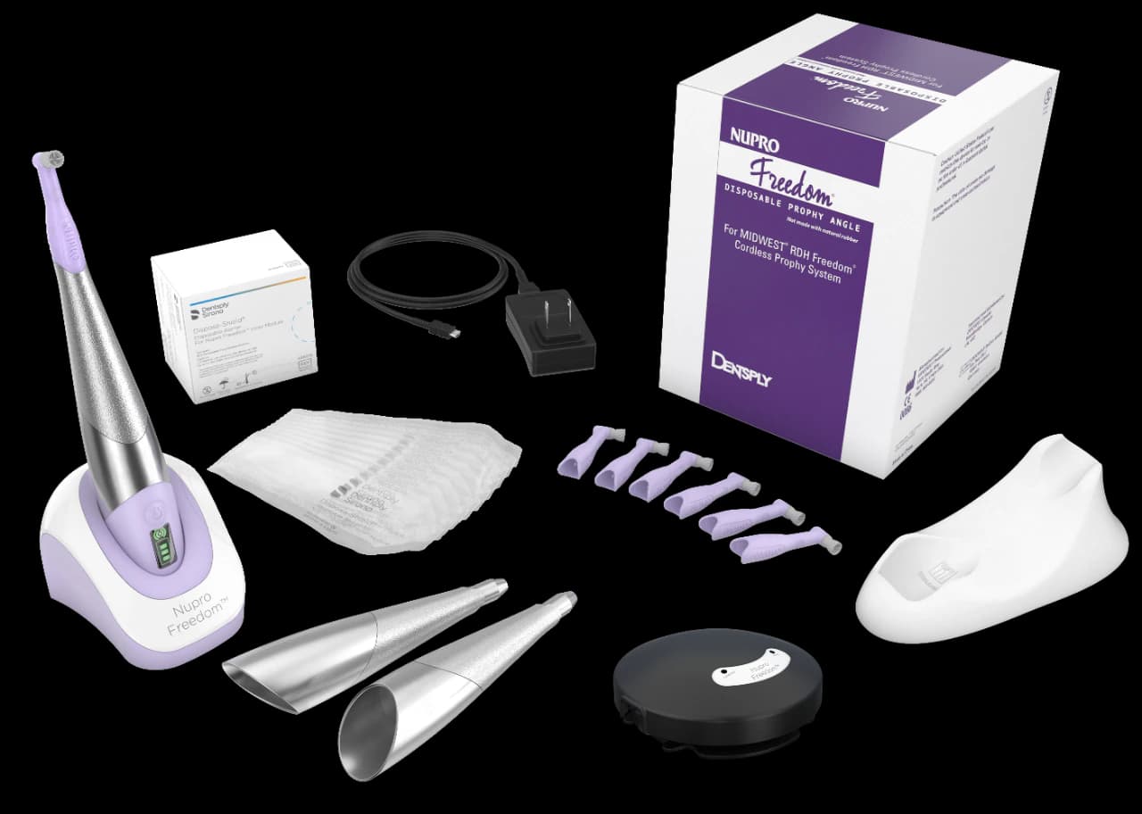 Nupro Freedom Cordless Prophy System Package with SmartMode Technology and Wireless Foot Pedal, 90741L05 thumbnail 2