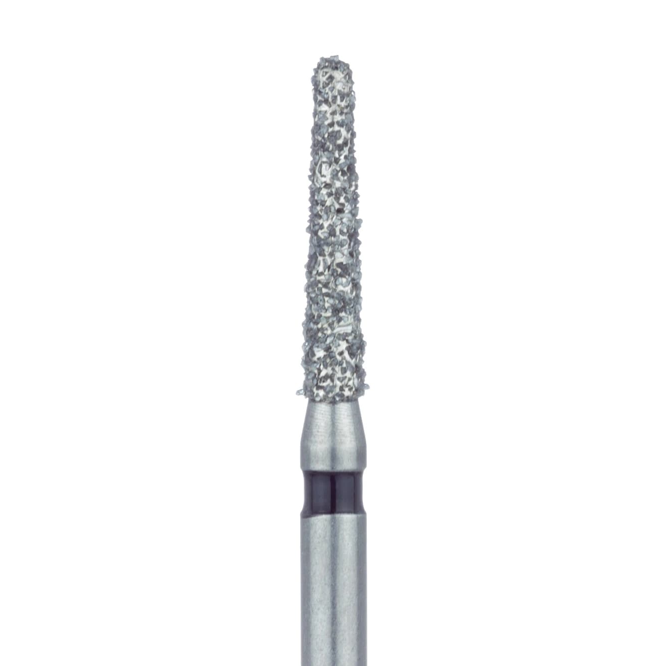 Meisinger 886H-016-FG Super Coarse Diamond Bur, Pointed Cylinder, Friction Grip, 1.6 mm, Black, 5/Pk thumbnail 3