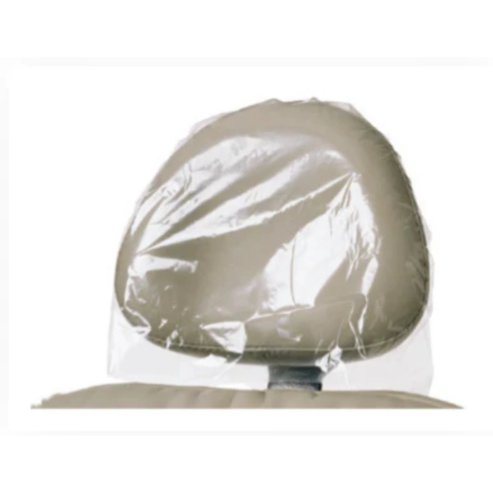 Plasdent Disposable Headrest Covers, Clear Plastic, Pleated, 11" x 9-1/2", 250/Box, PS650 thumbnail 6
