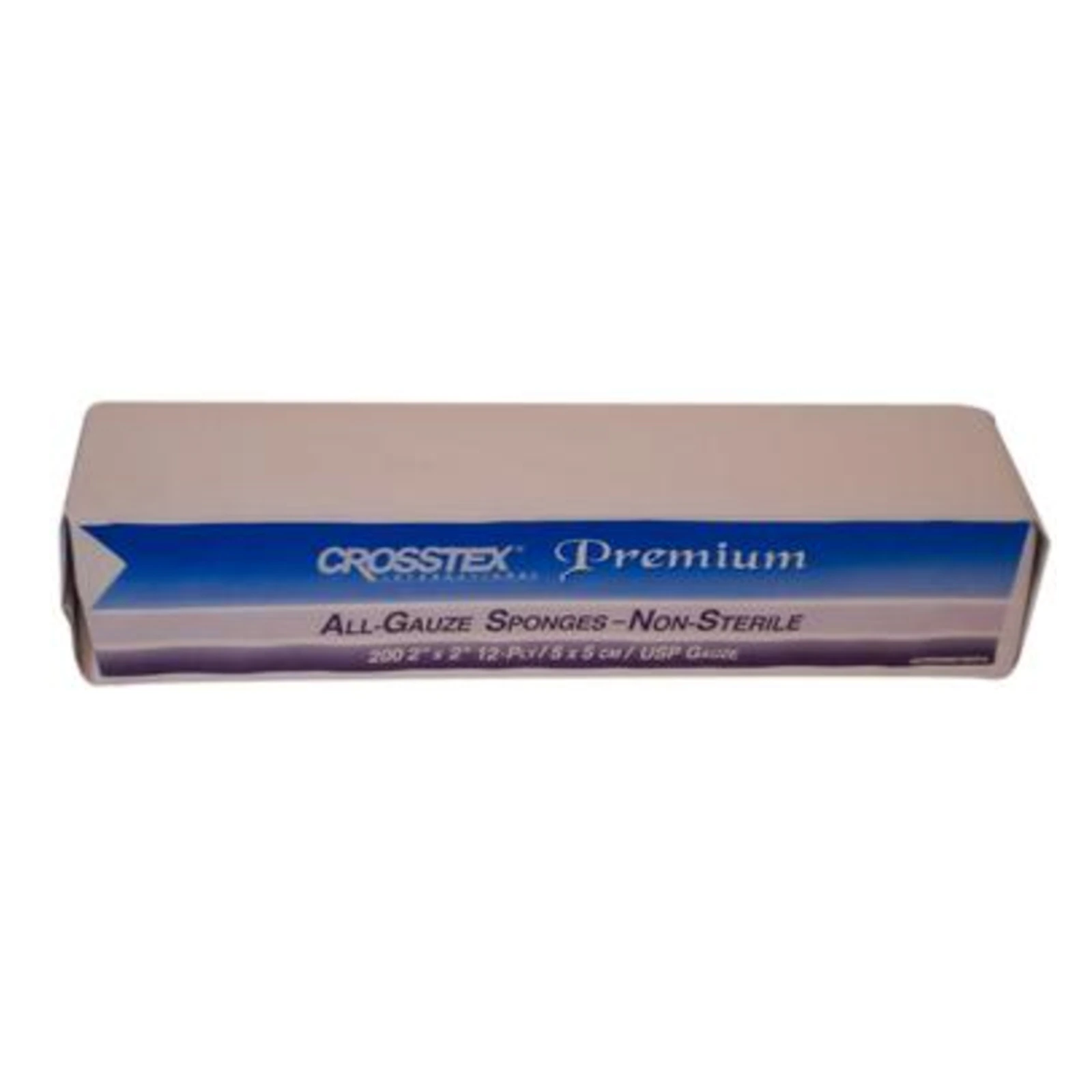 Crosstex All-Gauze Sponges Premium, Non-Sterile, 2" x 2", 12-Ply, 8000/Case, ENC212 thumbnail 2