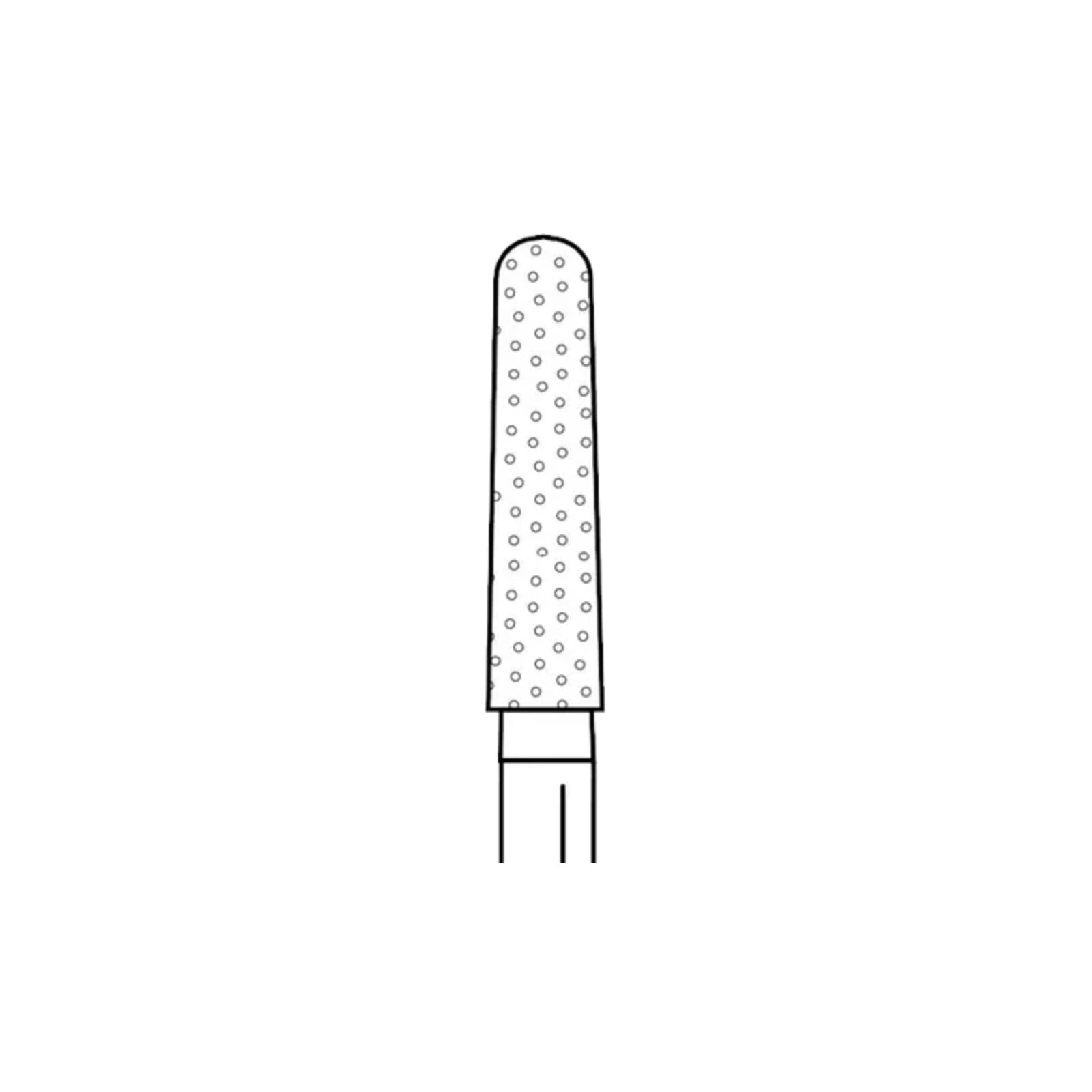 Two Striper Diamond Bur FG, Round End Taper, #784.8, Coarse, Green, 5/Pk, 2015430 thumbnail 3