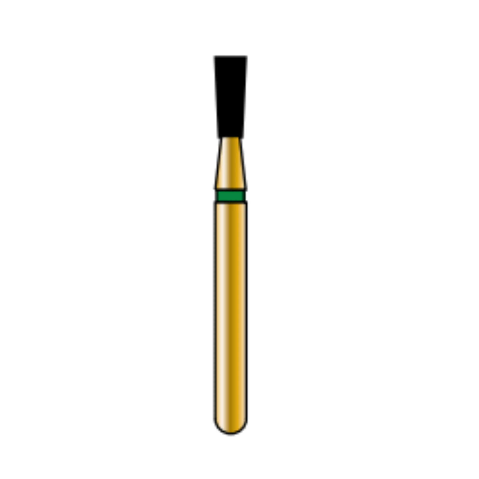 Alpen Multilayer Diamond Bur FG 807-016, Coarse Grit, Long Inverted Cone, 5/Pk - Alpen Multilayer Diamonds FG 807-016 Coarse 5/Pk - Image 1