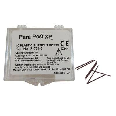 ParaPost XP Plastic Lab Burnout Posts Refill, Size 5.5 (0.055"/1.40mm), Purple, 25/Pkg, P751-55B - ParaPost&reg; XP&trade; Casting System - Plastic Lab Burnout Size 5.5 Bulk Refill (1.40mm) - Purple - Image 1