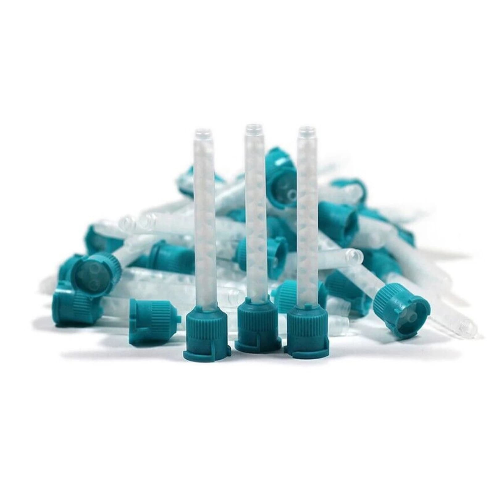Defend HP Mixing Tips, Heavy Body, Green/Teal, 6.5 mm, 48/Pk, VP8104 thumbnail 6