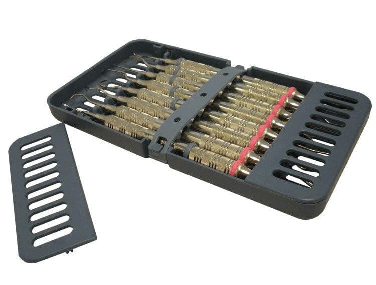 Zirc Compact Instrument Cassette, Blue, 8-Instrument, 50Z915B thumbnail 3