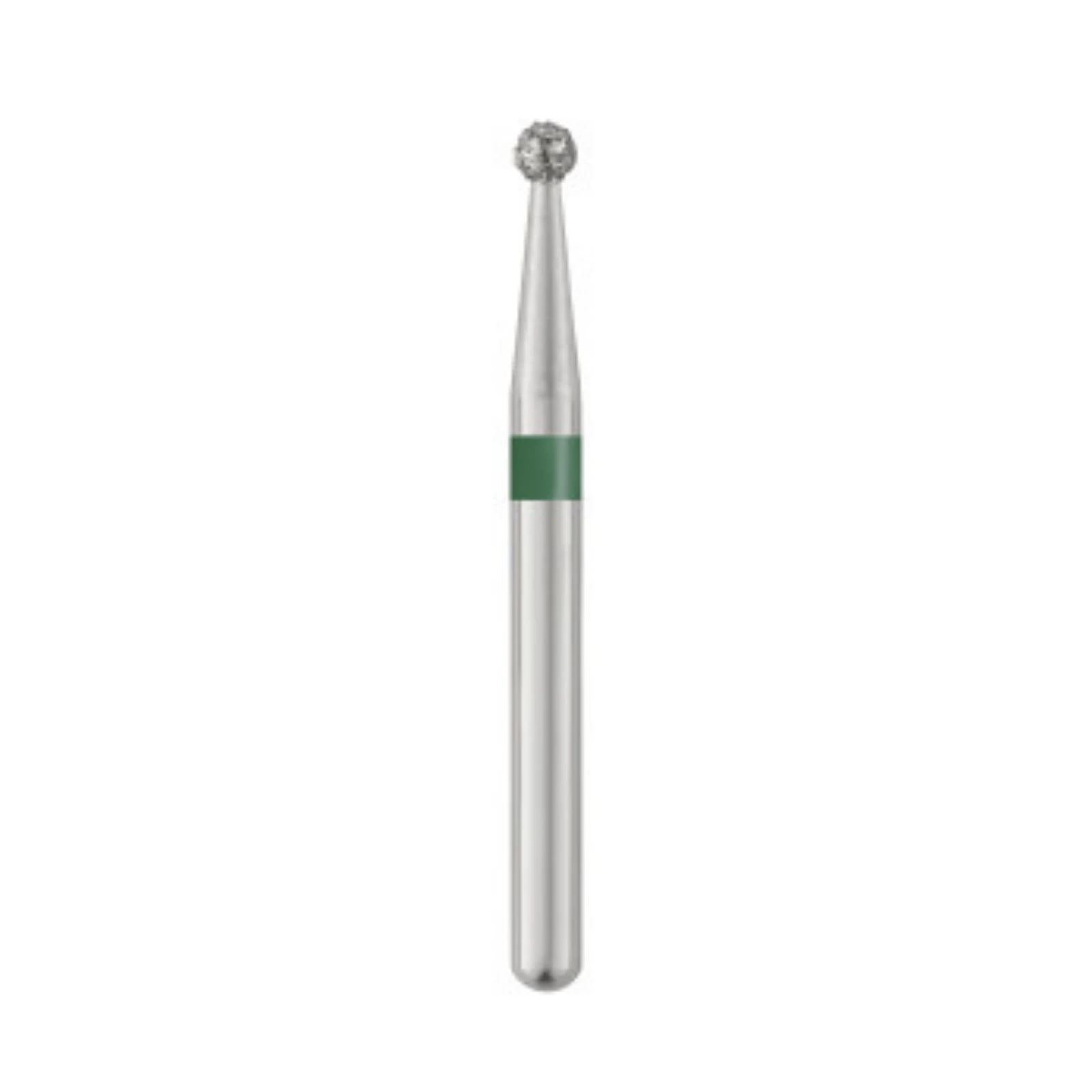 Piranha Diamond Single-Use Burs, FG, Round, # 801-014, 1.4 mm, Coarse, Green, 25/Pk, 801-014C thumbnail 3