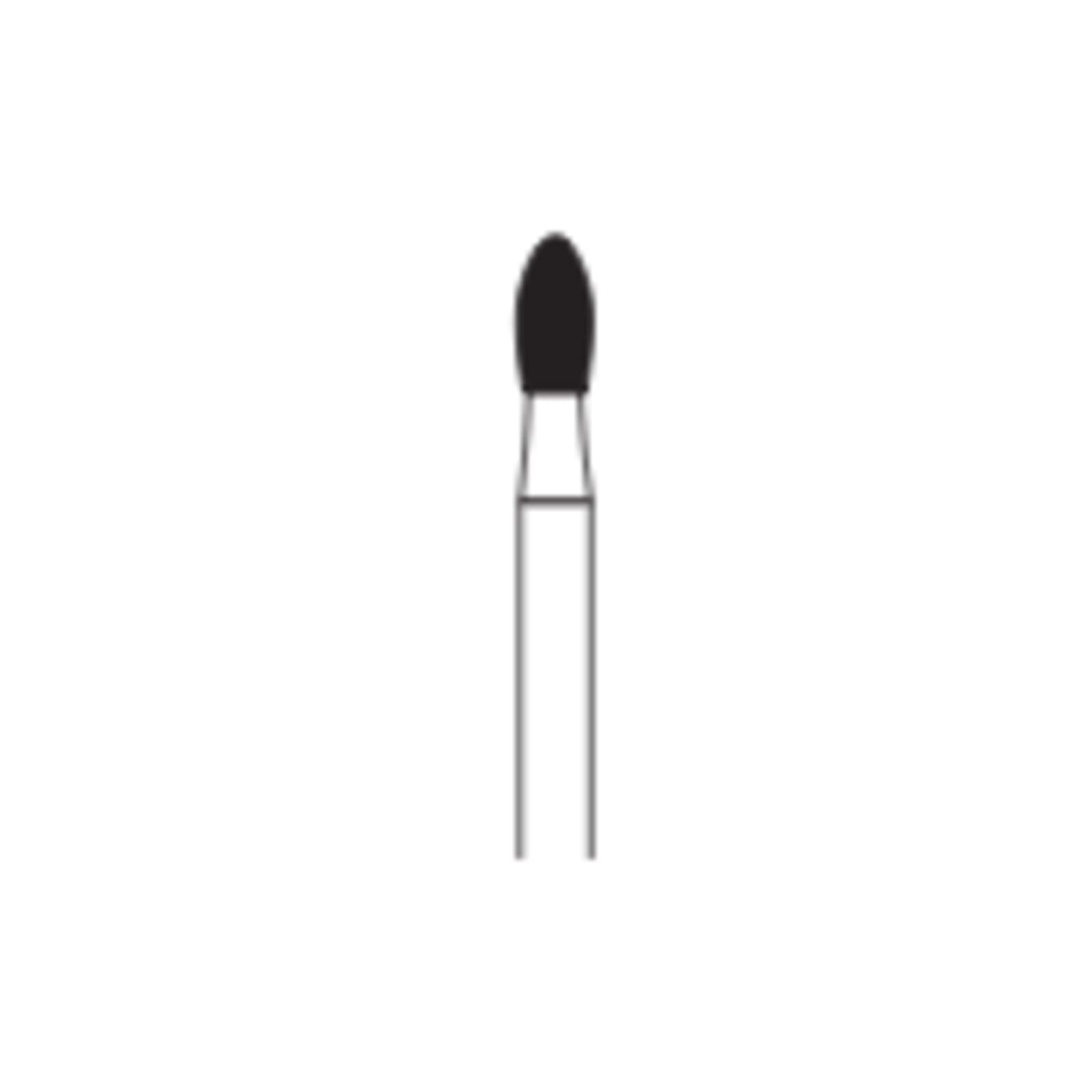 Egg-Shaped Multi-Use Diamond Bur, 379-018F, 6/Pk - Egg Diamonds 379-018F 6/Pk - Image 1