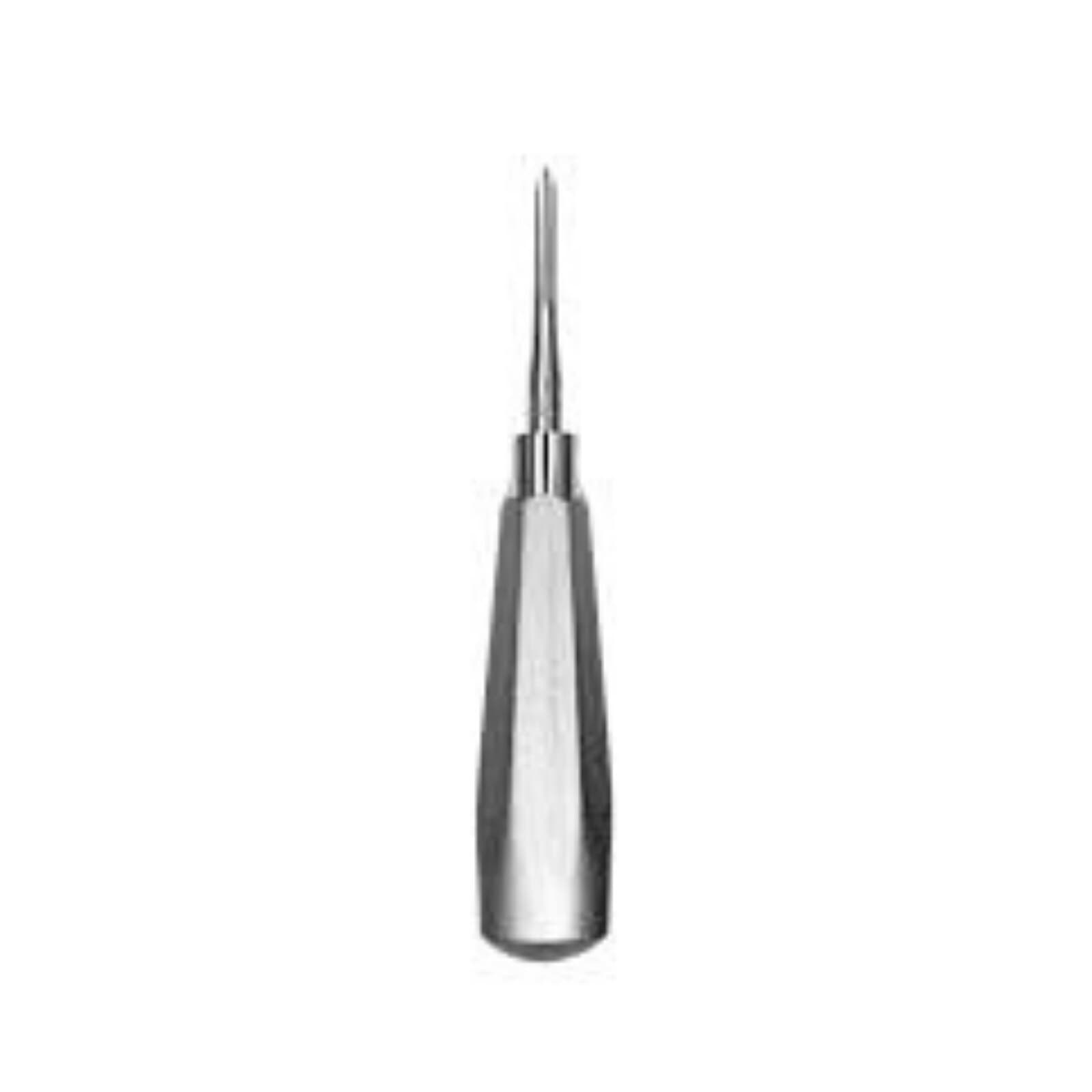 Hu-Friedy #51 Curtis Elevator, #510 Large Tapered Hexagon Handle, Single End, Stainless Steel thumbnail 2
