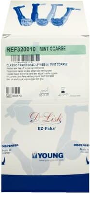 D-Lish EZ-Paks Classic Prophy Paste & Disposable Latex-Free Prophy Angle, Coarse Mint, Traditional Web, 100/Box, 320010 thumbnail 7