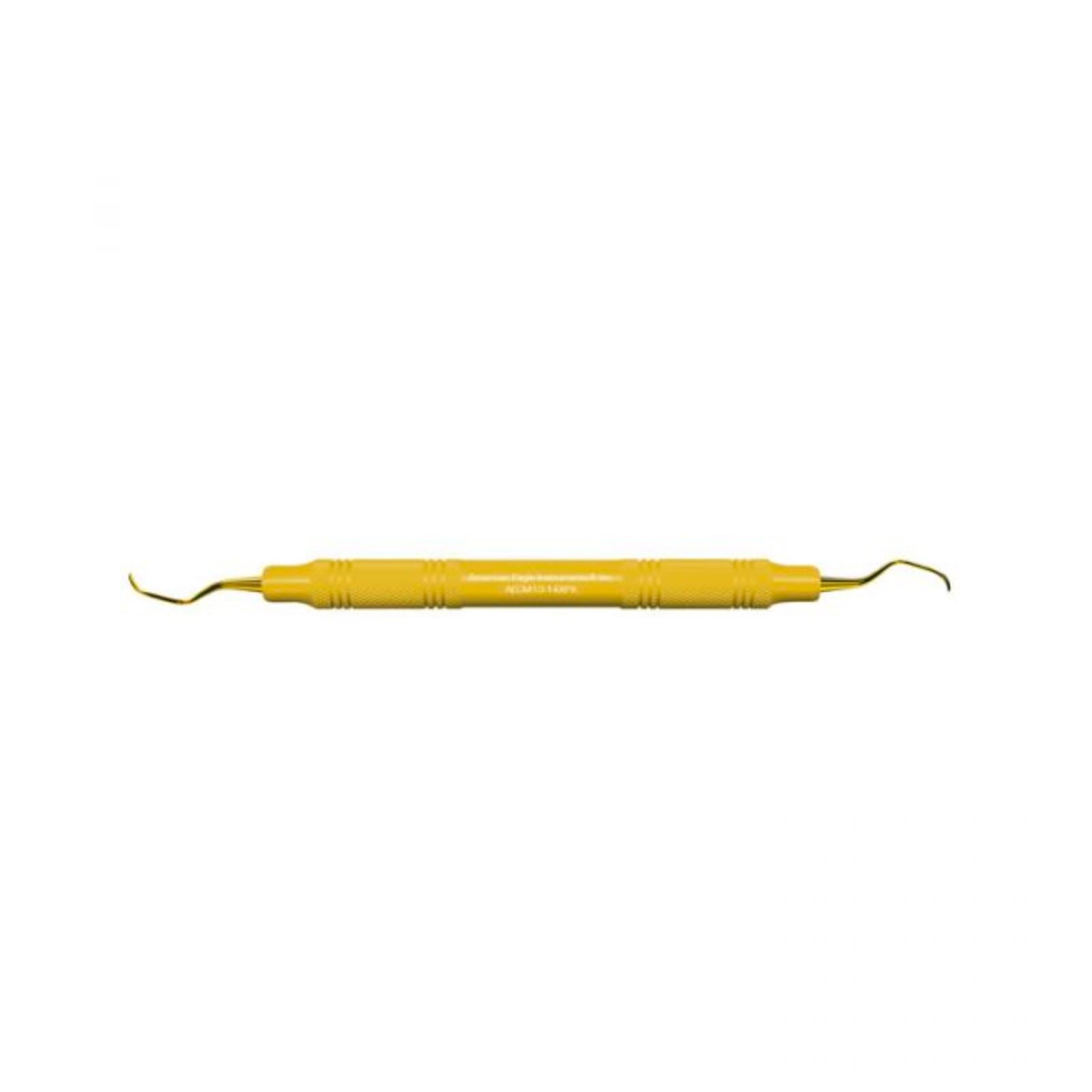 American Eagle Gracey +3 Deep Pocket 5-6 XP with 3/8" Yellow Handle, Single Instrument thumbnail 2