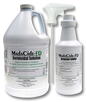 MadaCide-FD Germicidal Solution, Hospital-Level Disinfectant Cleaner, 1 Gallon Bottle, Ready-to-Use, EPA Registered, 7021 thumbnail 5
