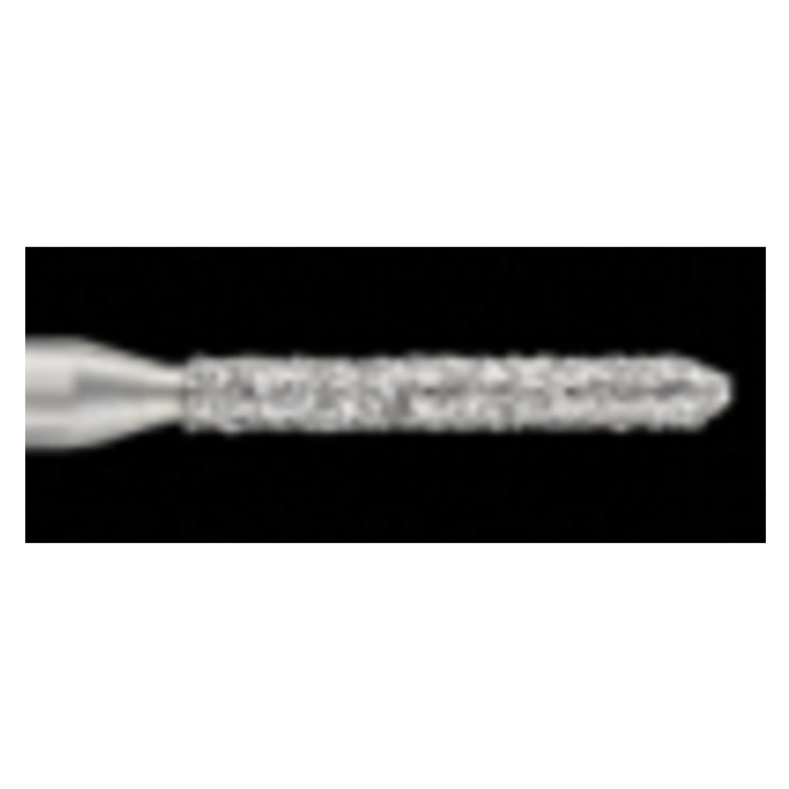 SS White Piranha Single-Use Diamond Bur, Medium Grit, Modified Beveled Cylinder, FG, 25/Pk, 878-012M thumbnail 2