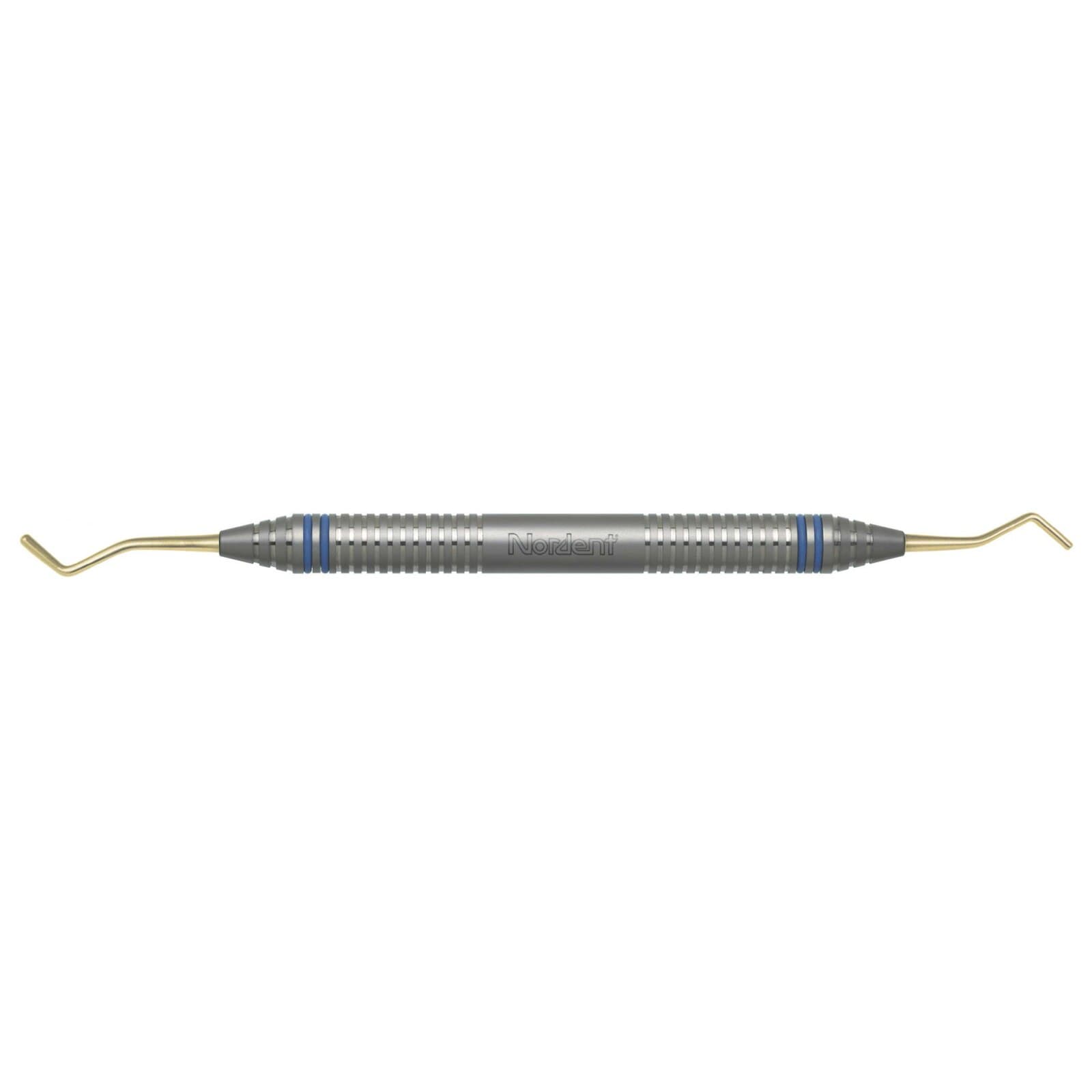 Nordent #30 Titanium-Nitride Coated Double-End Composite Condenser, 1.4mm and 2.0mm Tips, DuraLite ColorRings Handle thumbnail 2