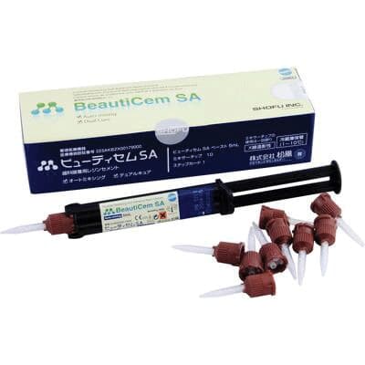 Shofu BeautiCem SA Self-Adhesive Resin Cement, Automix Syringe Kit, Clear, 5 ml, 1 Kit (3213) thumbnail 9
