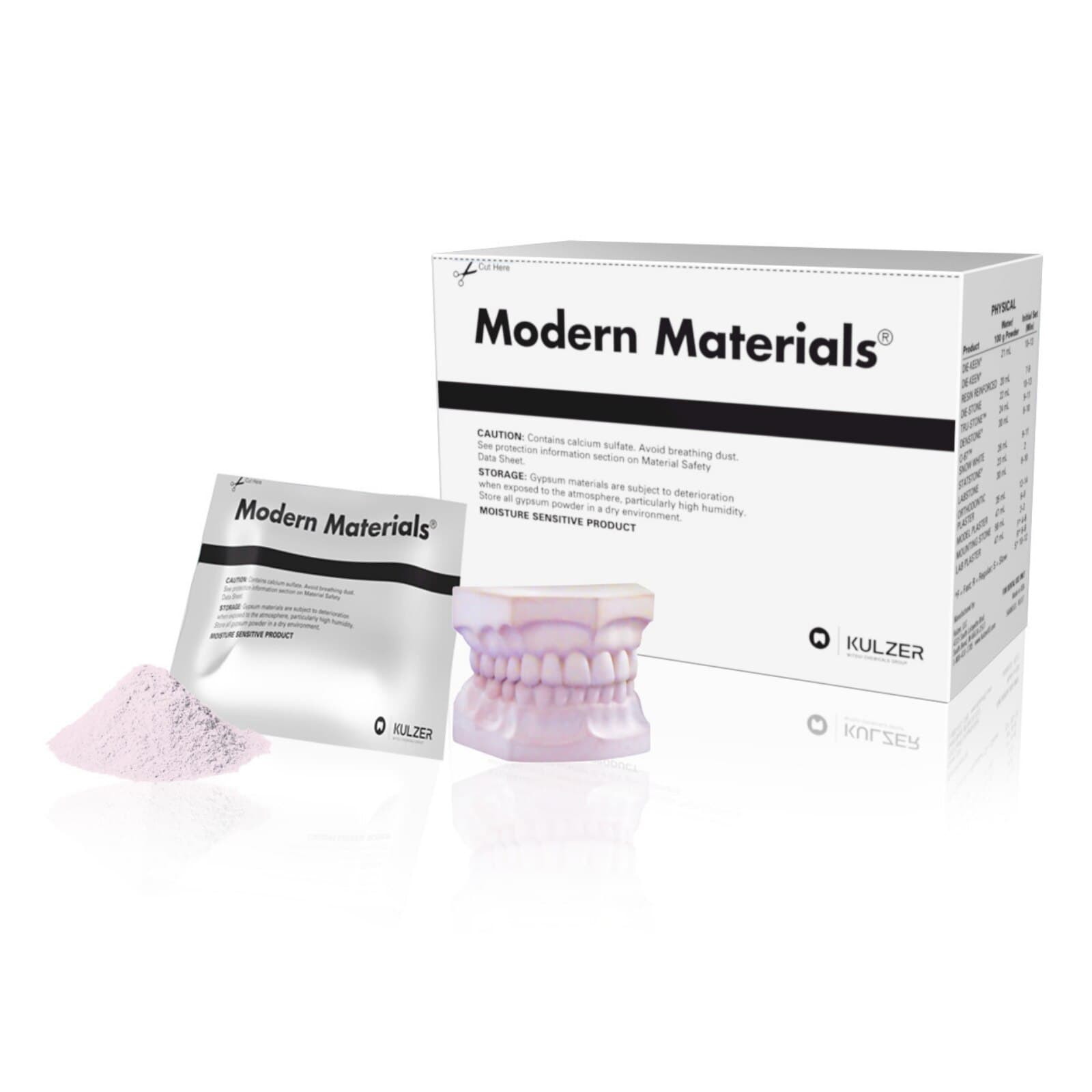 Kulzer StatStone Model Stone, Type III, Pink, 120g Preweighed Pouches, 24/Box, 50046865 thumbnail 3