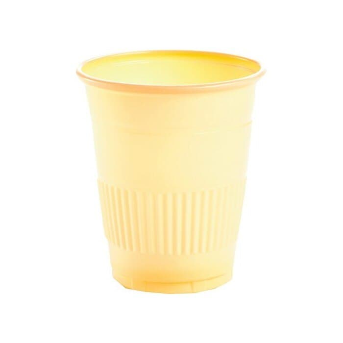 Disposable Plastic Drinking Cups, 5 oz, Beige, 1000/Case, DI318 thumbnail 6