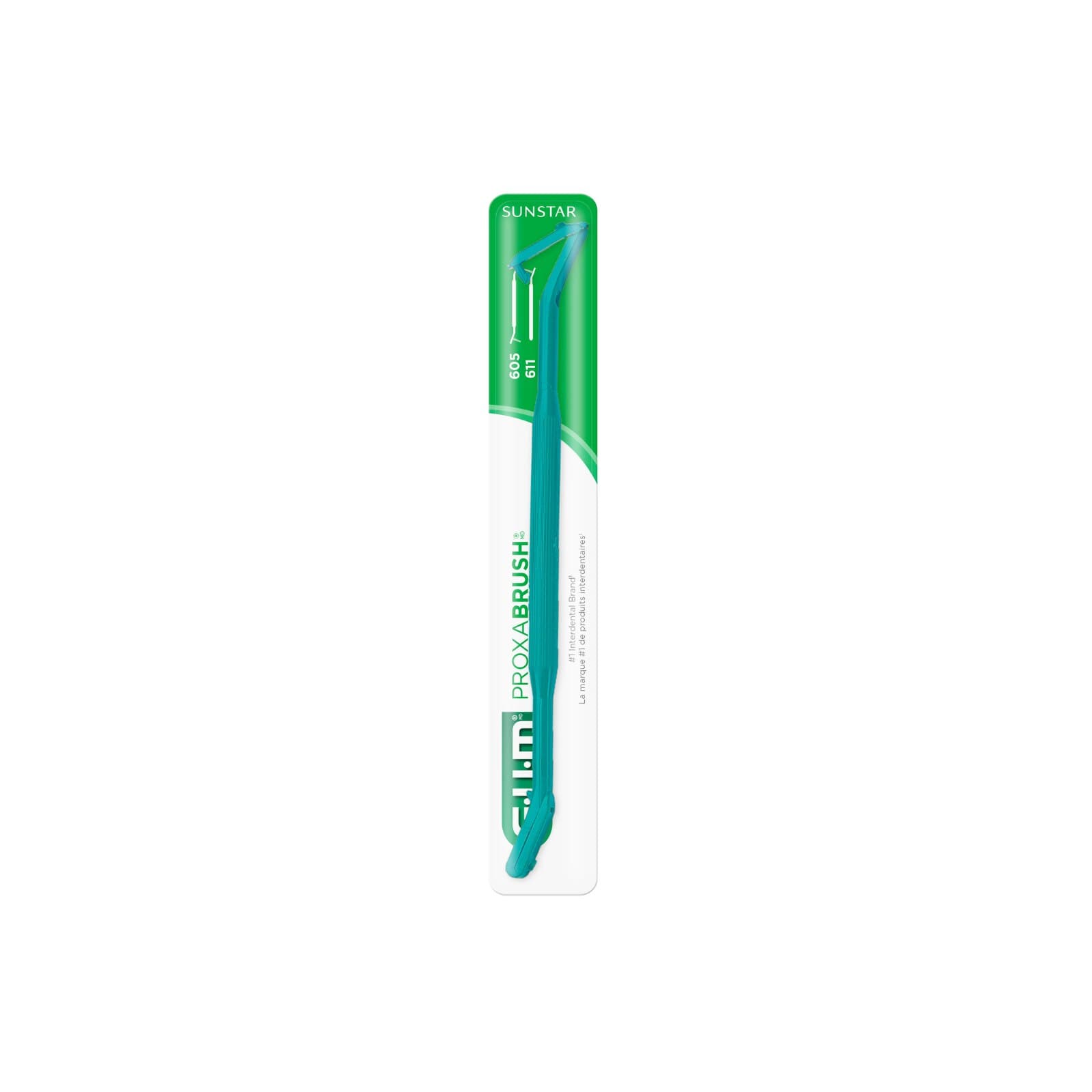 GUM Go-Betweens Proxabrush Cleaner Dual-Ended Handle, 12/Box, 605PE thumbnail 7
