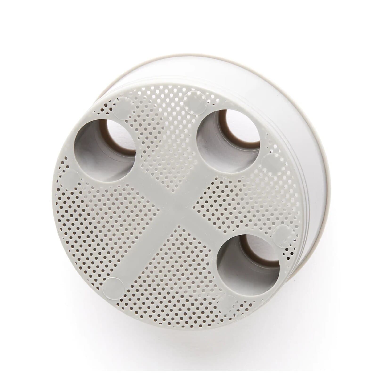 Zirc Dispos-A-Screen Evacuation Trap, Gray, 2-3/4" Diameter, Fits Midwest 210 Models, 25/Pack thumbnail 2