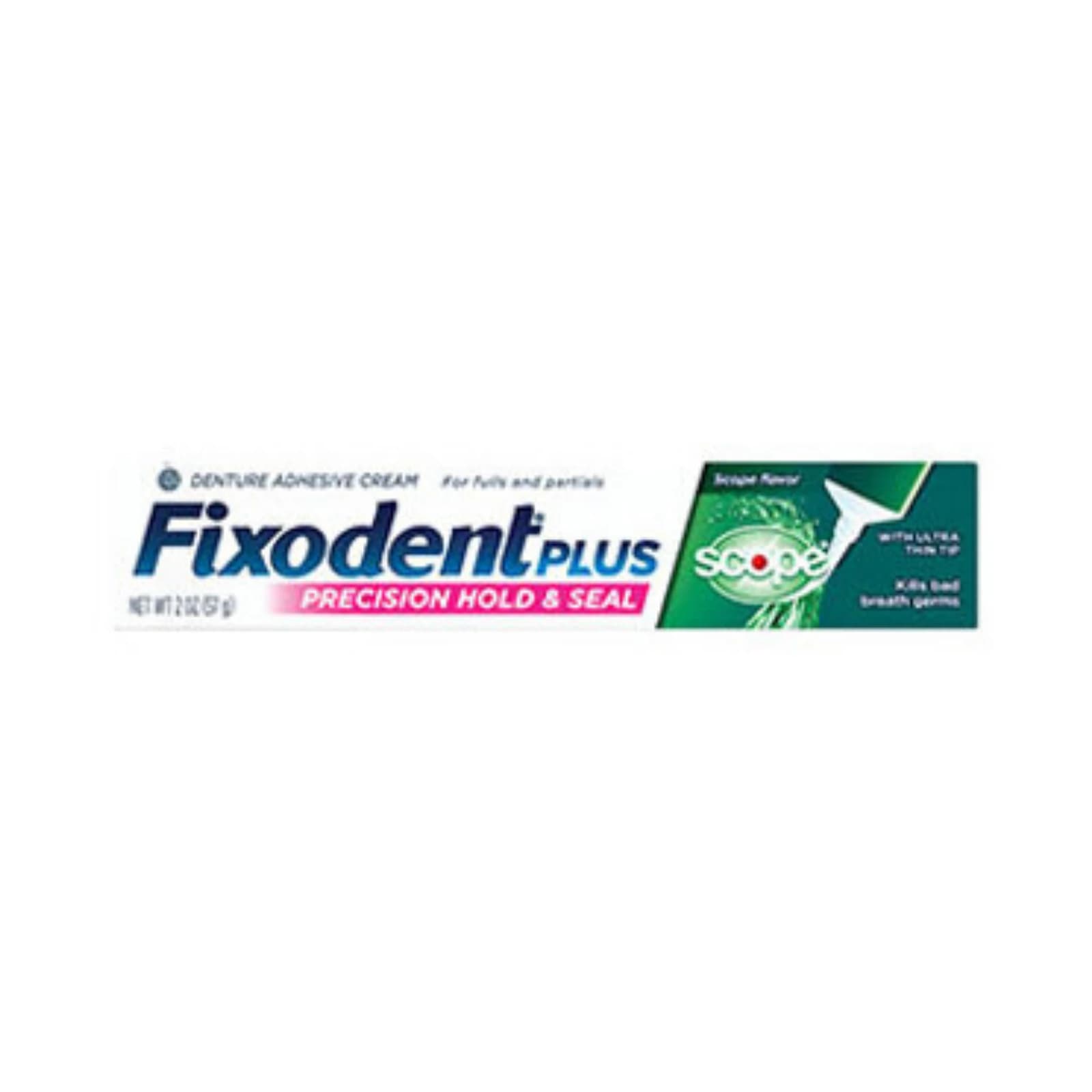 Fixodent Plus Scope Denture Adhesive, 2 oz Tube, 24/Case, 80754404 thumbnail 3