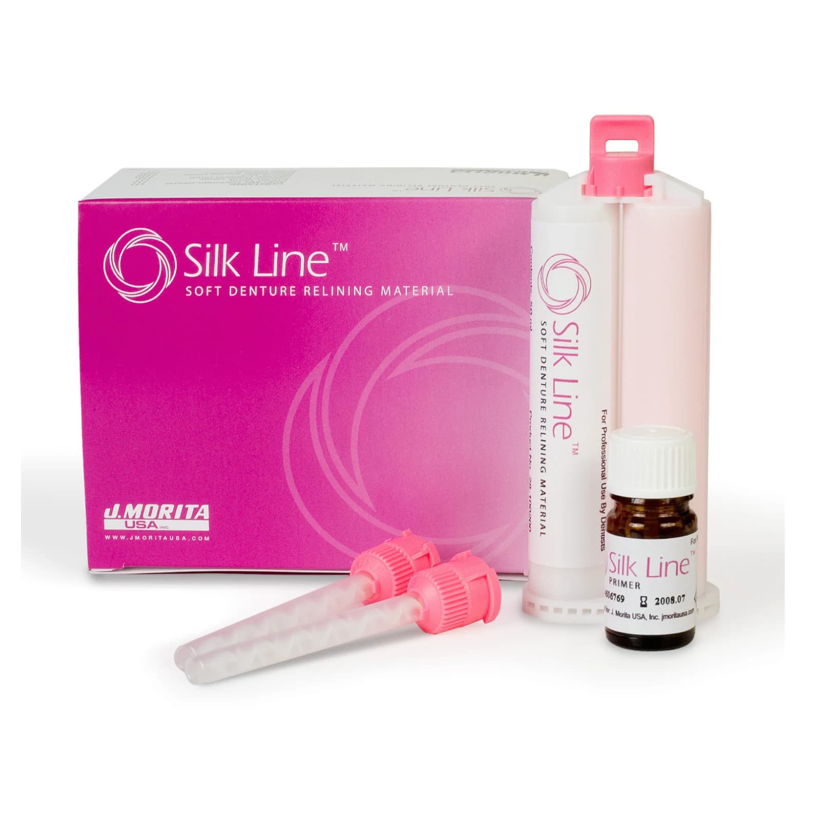 Silk Line Soft Denture Relining Material Kit, 50 mL Auto-Mix Cartridge, 28-100100 thumbnail 22