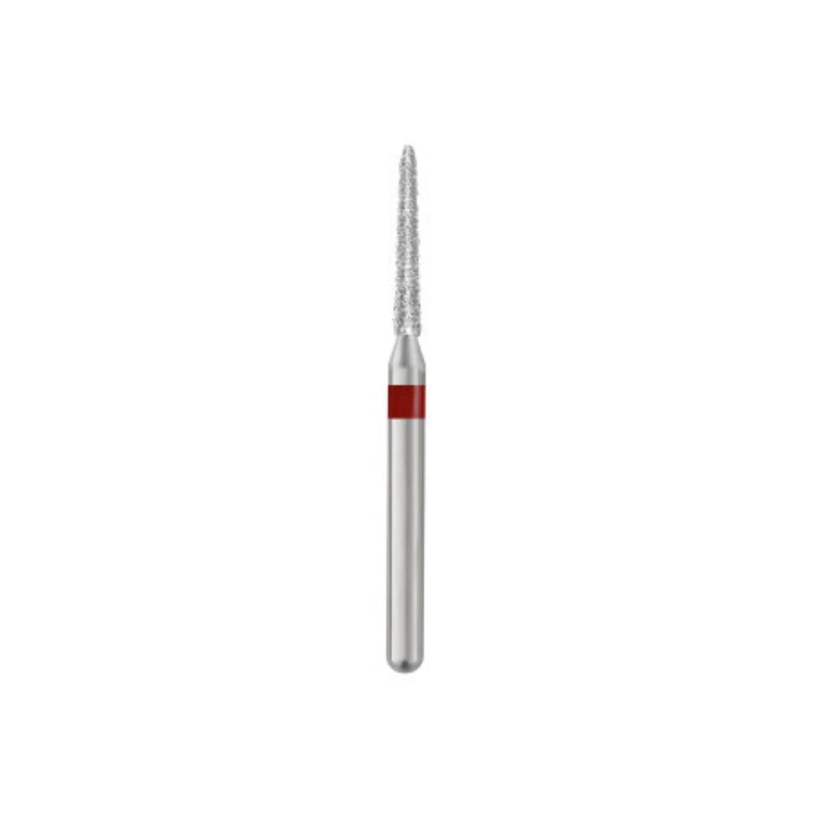SS White Piranha Single-Use Diamond Bur, Fine Grit, Friction Grip, Curettage, 878K-012F, 25/Pk thumbnail 2