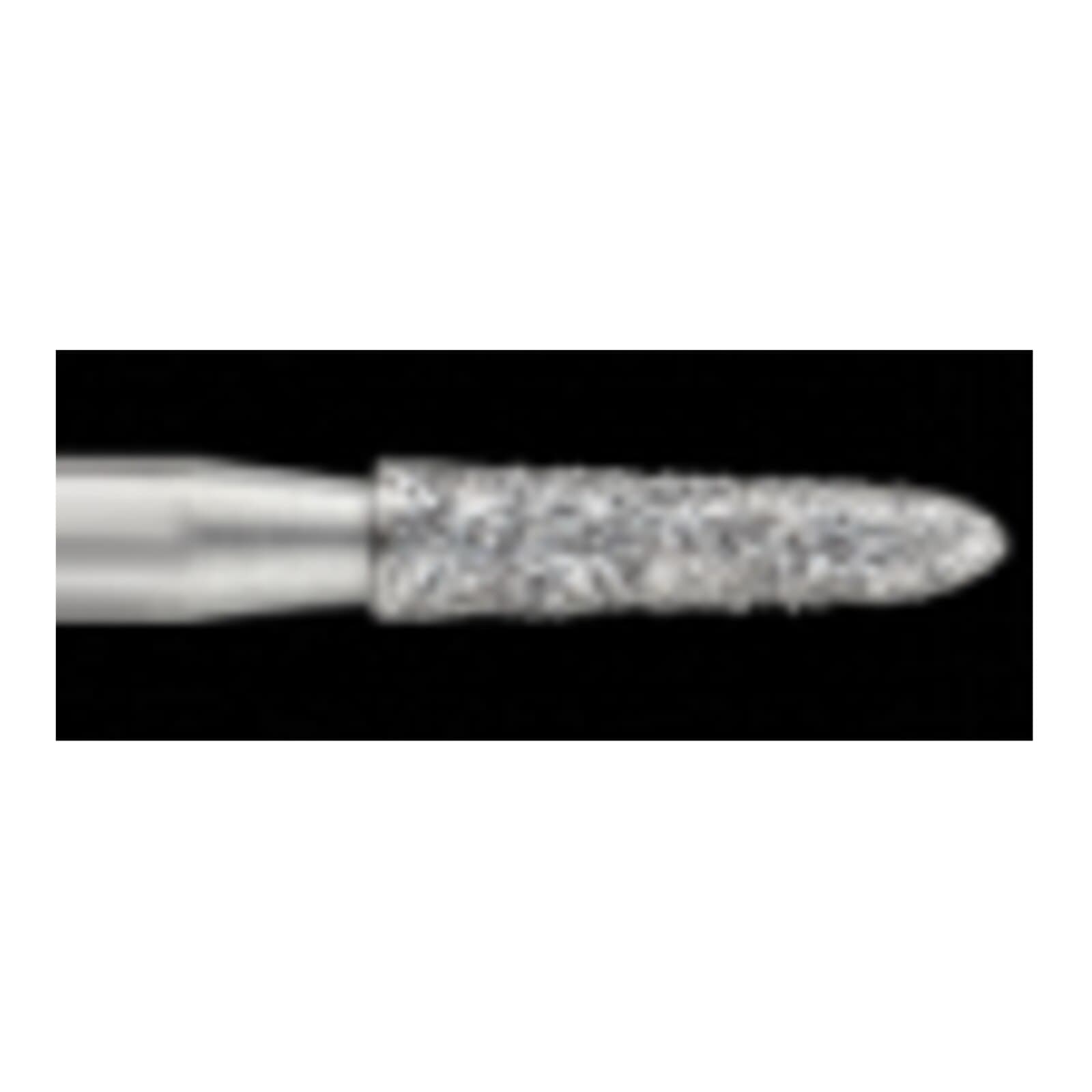 Piranha® Single Patient Use Diamond Bur, Curettage, FG Extra Short Shank, Coarse Grit, #877K-016C-SS, 1.6 mm Diameter, 25/Pkg thumbnail 2