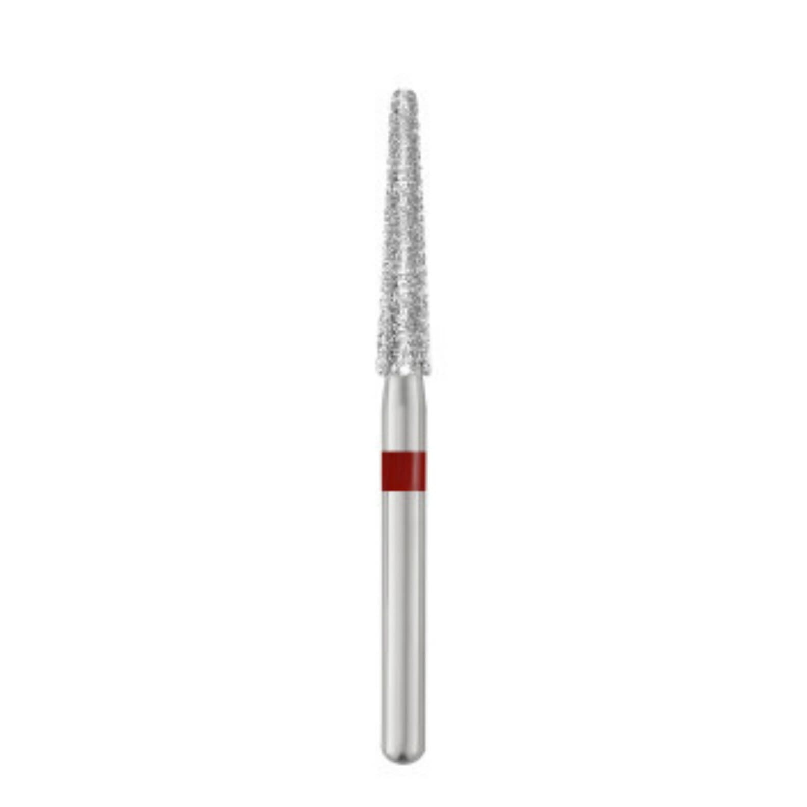 SS White Piranha Single-Use Diamond Bur, Fine Grit, Round End Taper, FG, 850-021F, 25/Pk thumbnail 2