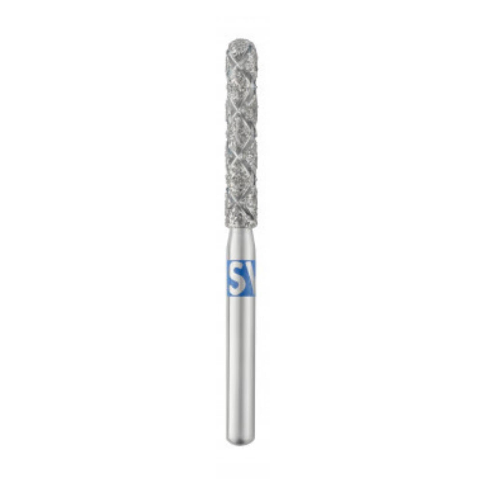 SS White Piranha 2X Single-Use Diamond Bur, FG #885K-020, Medium Curettage, Turbo Double Cut, 5/Pk thumbnail 2