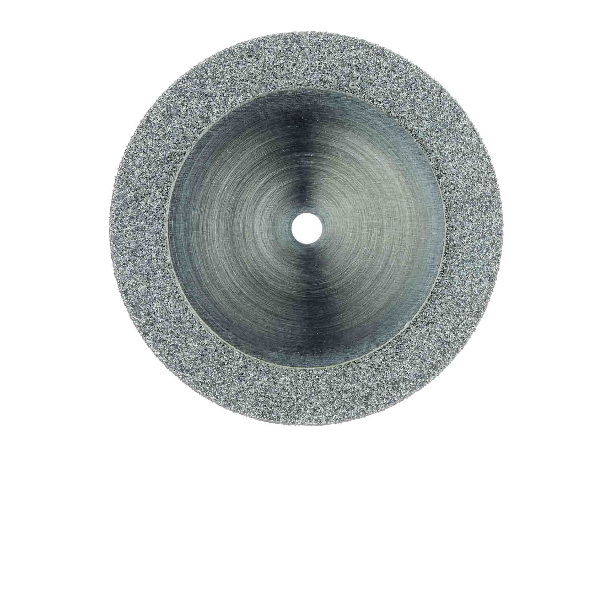 Meisinger 910D-220-UNM Double Sided Edge Diamond Disc, Unmounted, 22 mm, Medium Grit, 1 Each thumbnail 2