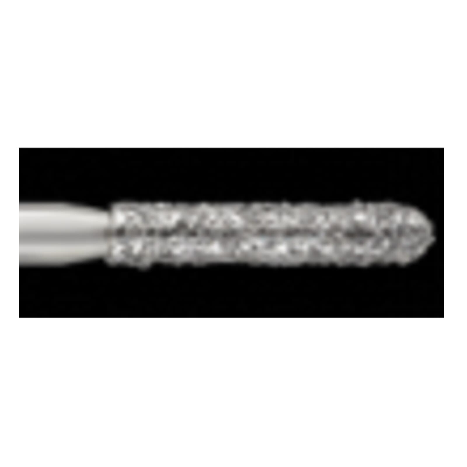 Piranha Diamond Single-Use Burs, FG, Round End Cylinder, #881-016F, 1.6 mm, Fine, Red, 25/Pk thumbnail 3