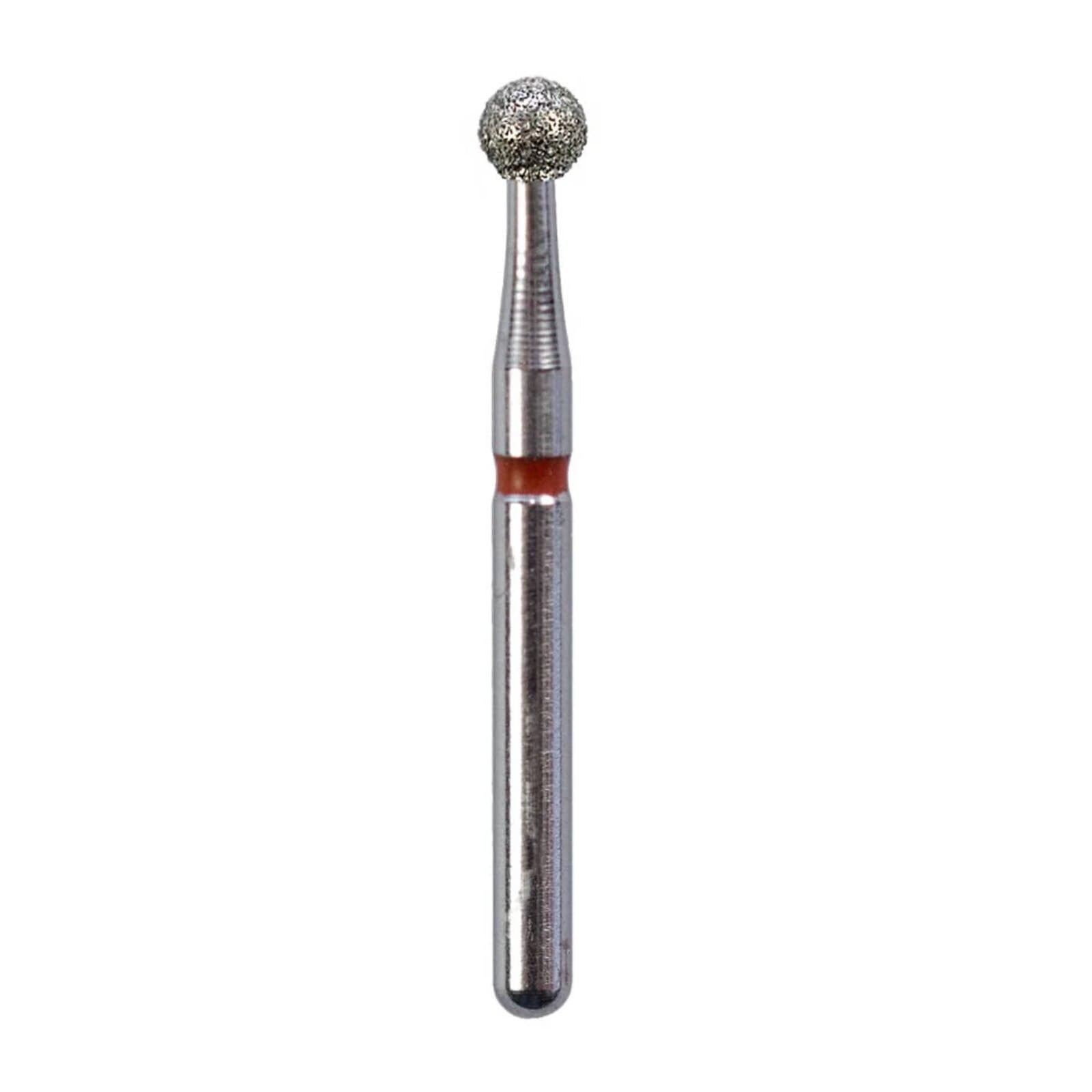 Kerr SimpliCut Single-Use Sterile Diamond Bur, Fine Grit, Round, Friction Grip, #F801-023-D, 25/Pkg thumbnail 2
