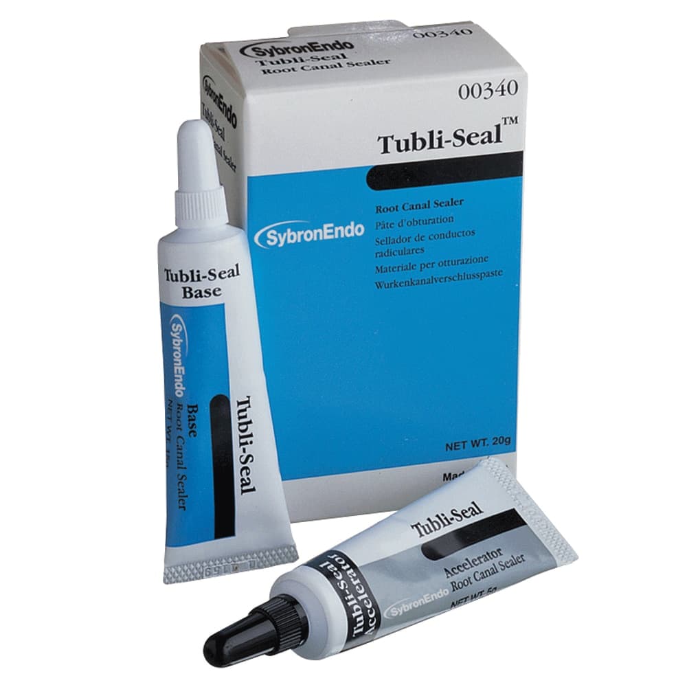 Kerr Tubli-Seal EWT Root Canal Sealer Kit, Extended Working Time, Paste/Paste Zinc Oxide Eugenol, 15 g Base & 5 g Accelerator, 1 Kit, 25903 thumbnail 14